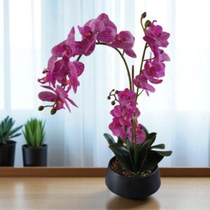 kunstplant Orchidee Fuchsia