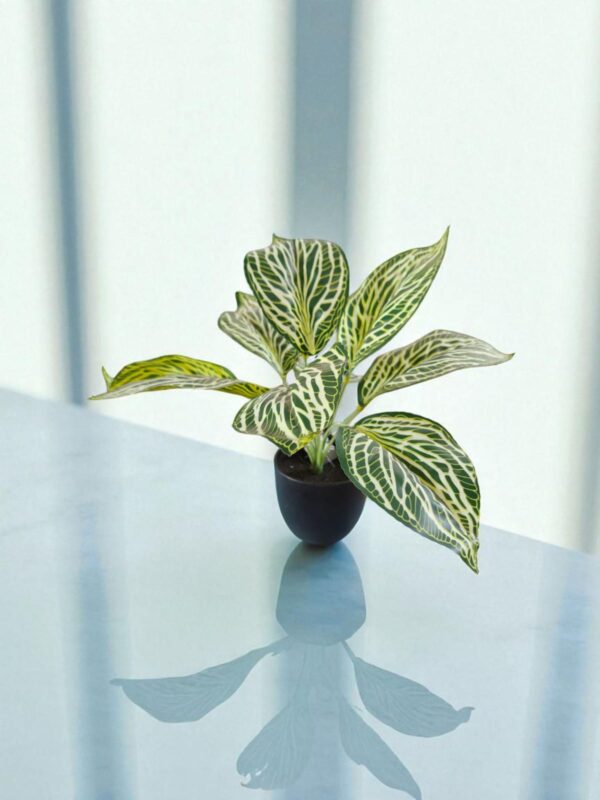 kunstplant aglaonema sunshine green